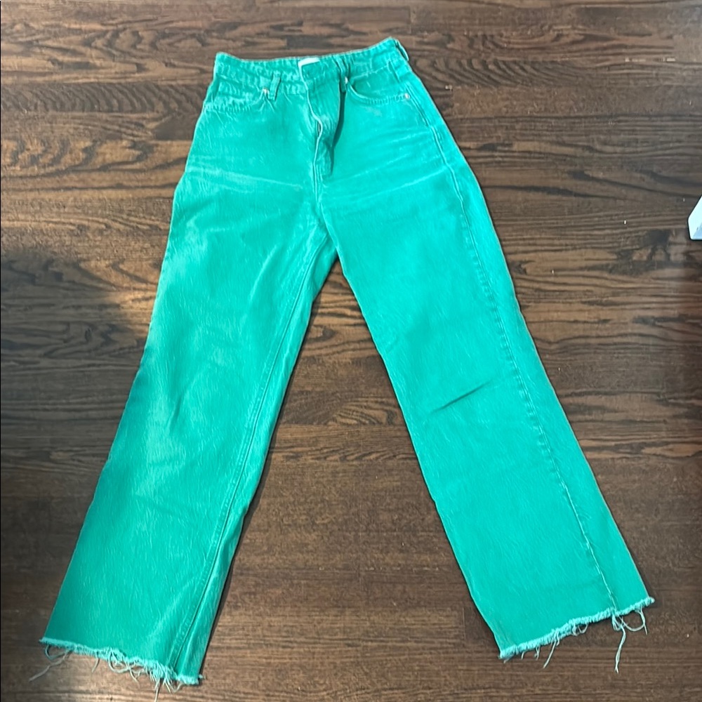Zara Women’s Green Jeans